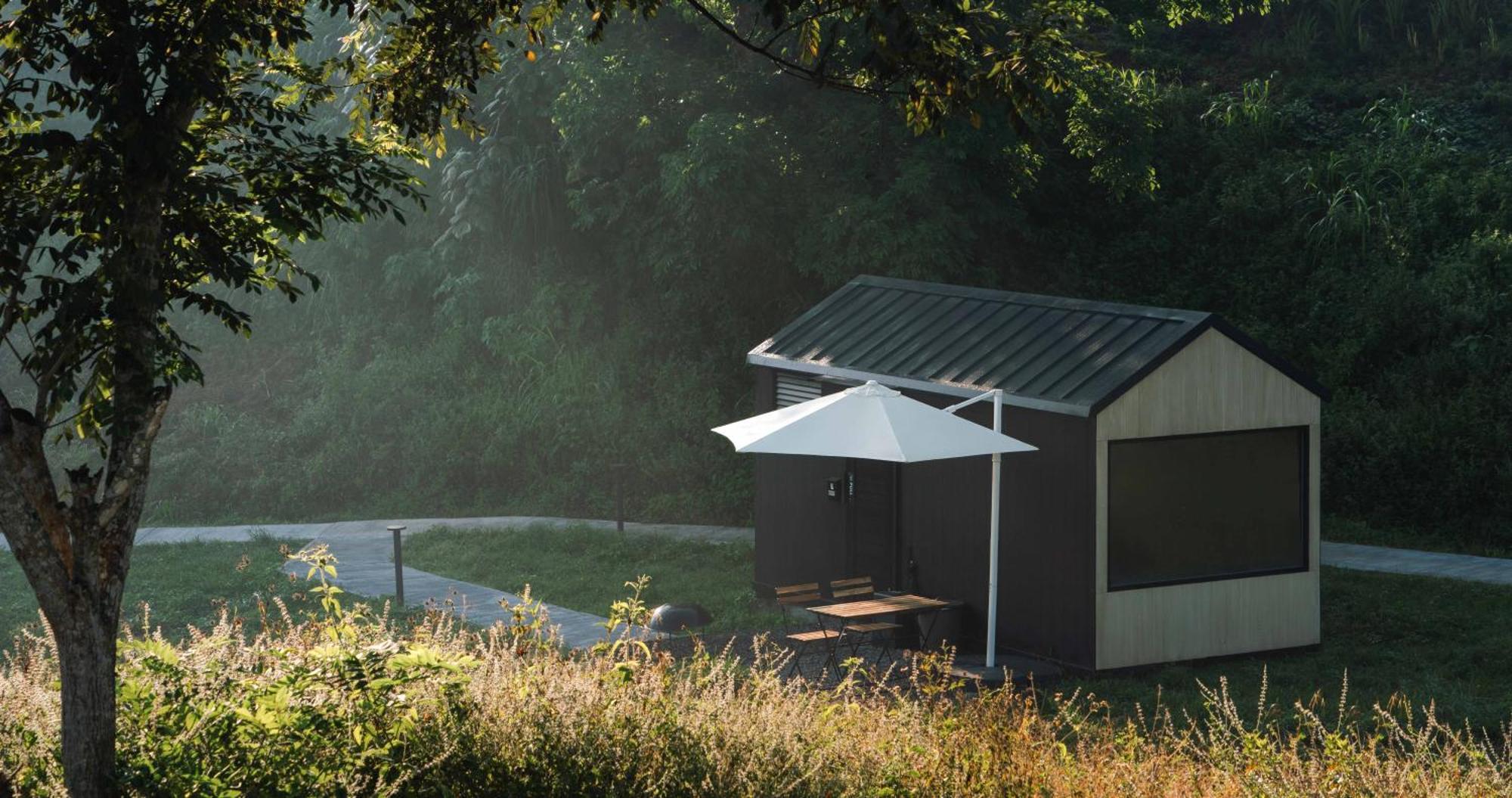 Bobocabin Gunung Rinjani, Lombok 셈바룬 라왕 외부 사진