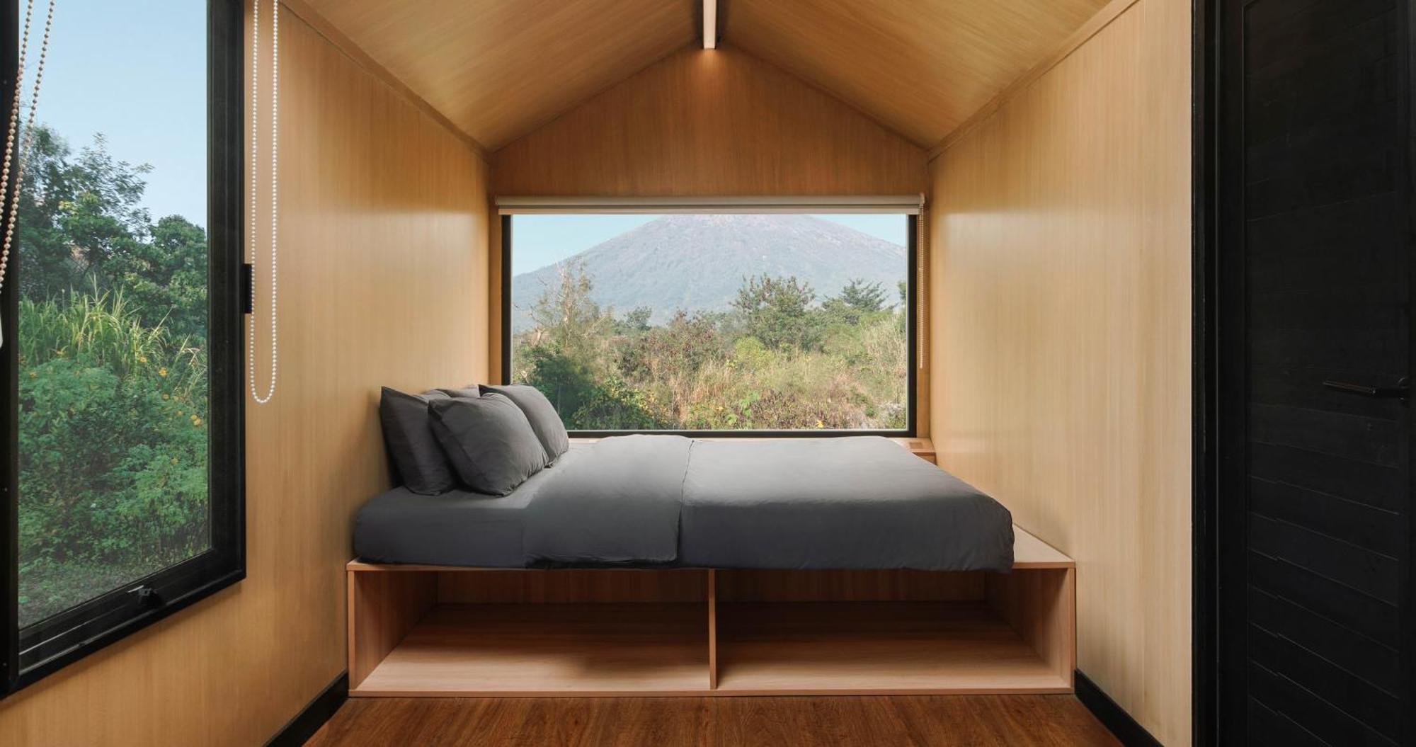 Bobocabin Gunung Rinjani, Lombok 셈바룬 라왕 외부 사진