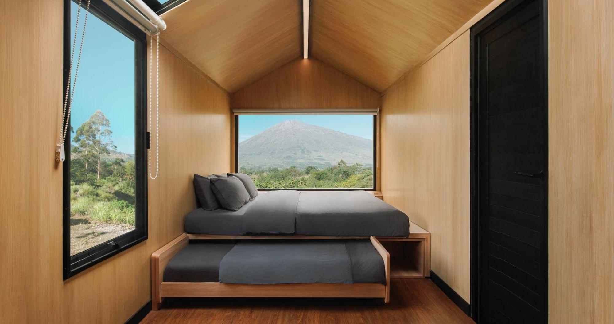 Bobocabin Gunung Rinjani, Lombok 셈바룬 라왕 외부 사진