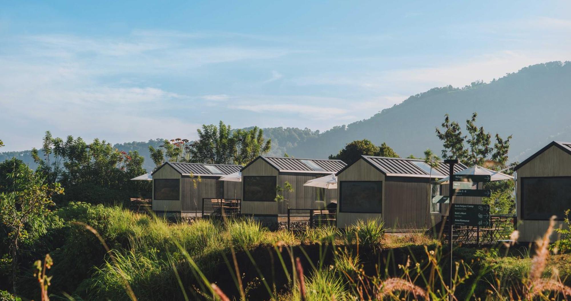 Bobocabin Gunung Rinjani, Lombok 셈바룬 라왕 외부 사진