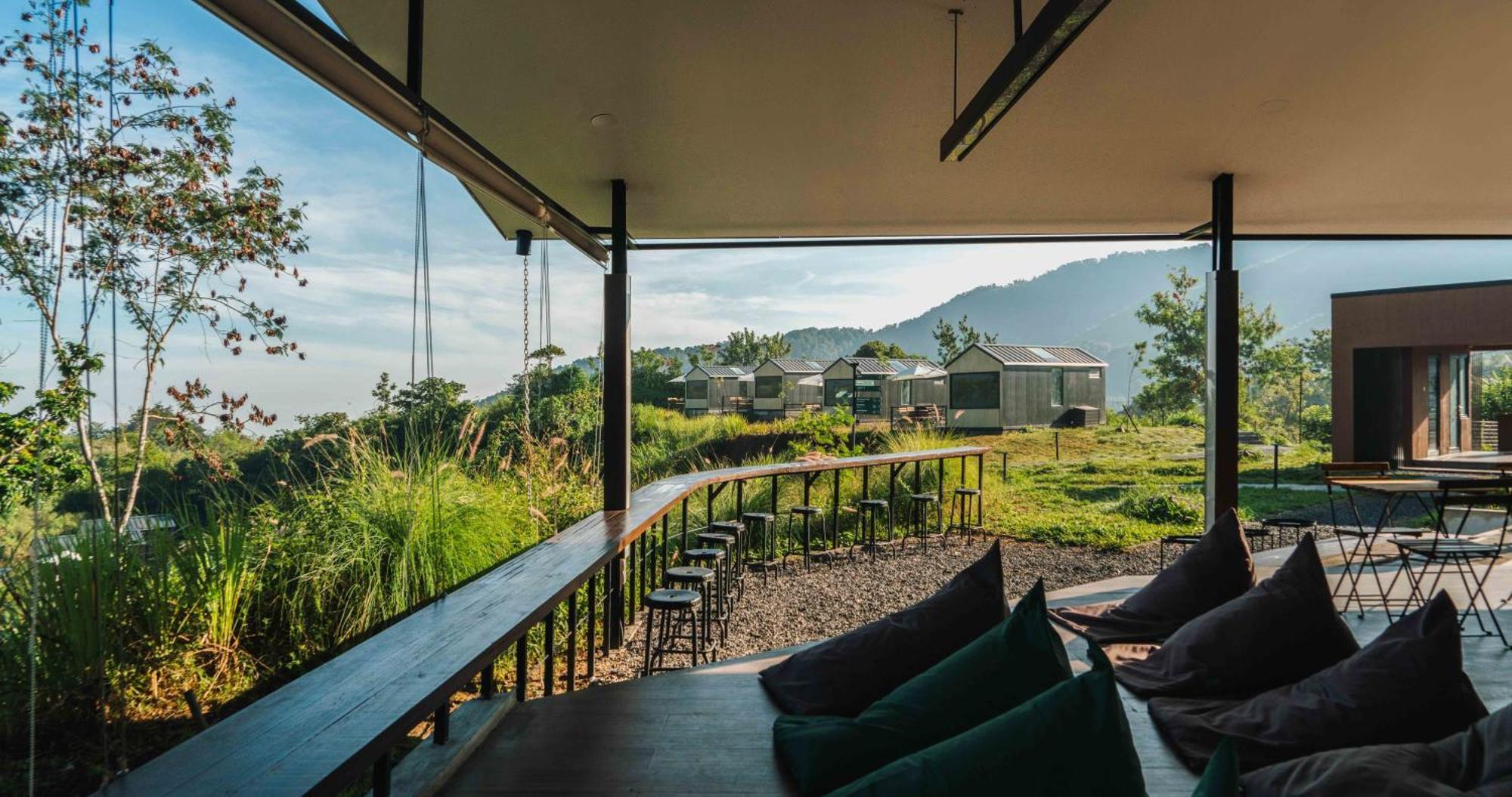 Bobocabin Gunung Rinjani, Lombok 셈바룬 라왕 외부 사진